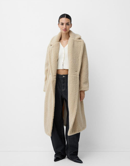 Dorine | Manteau Teddy Oversize Femme - Image 2