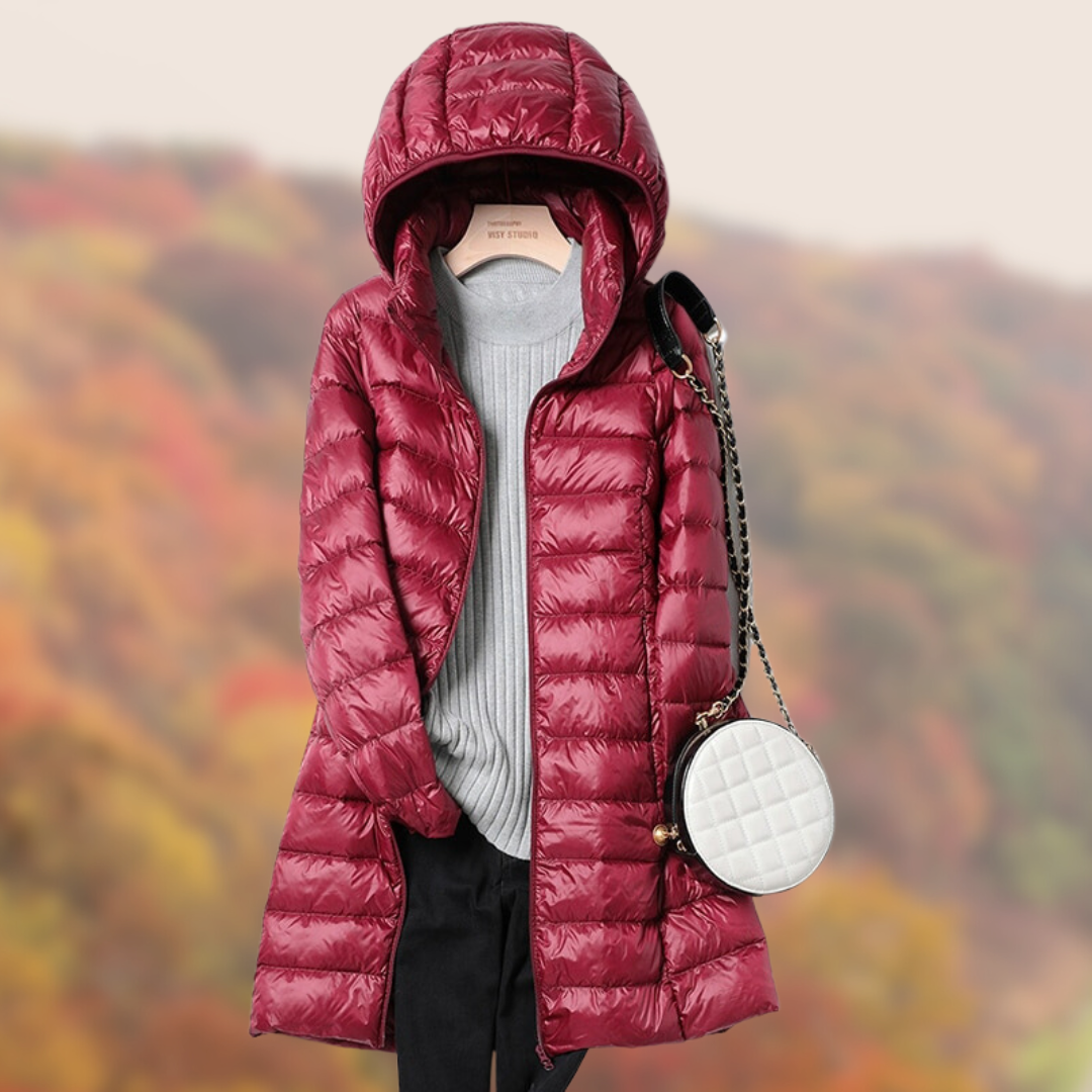 Alba | Manteau d'hiver léger à capuche pour femme - Image 6