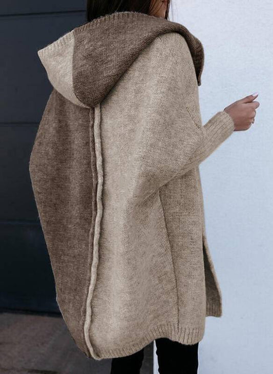 Aziliz | Cardigan Long à Capuche pour Femme - Image 2