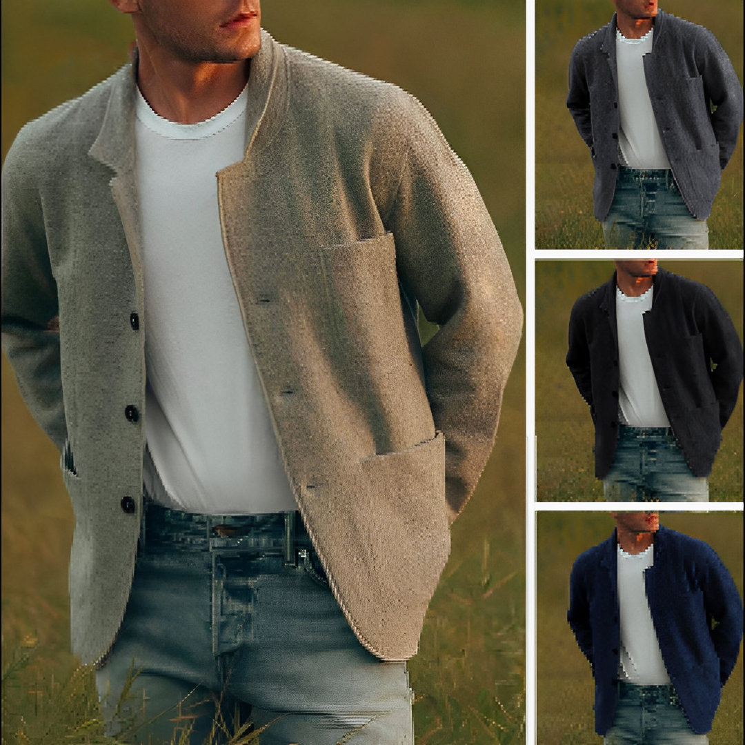 Kylian | Blazer élégant à poches pour hommes - Image 25