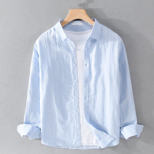 Alexandre | Chemise en lin de qualité supérieure pour toutes les saisons - Image 2