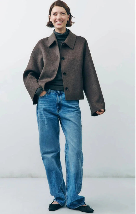 Emmanuelle | Veste Courte Boxy Femme - Image 2