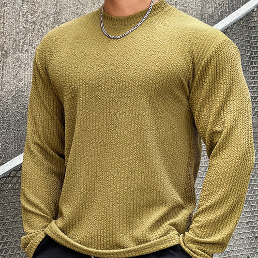 Quintin | Pull texturé à manches longues pour homme - Image 2