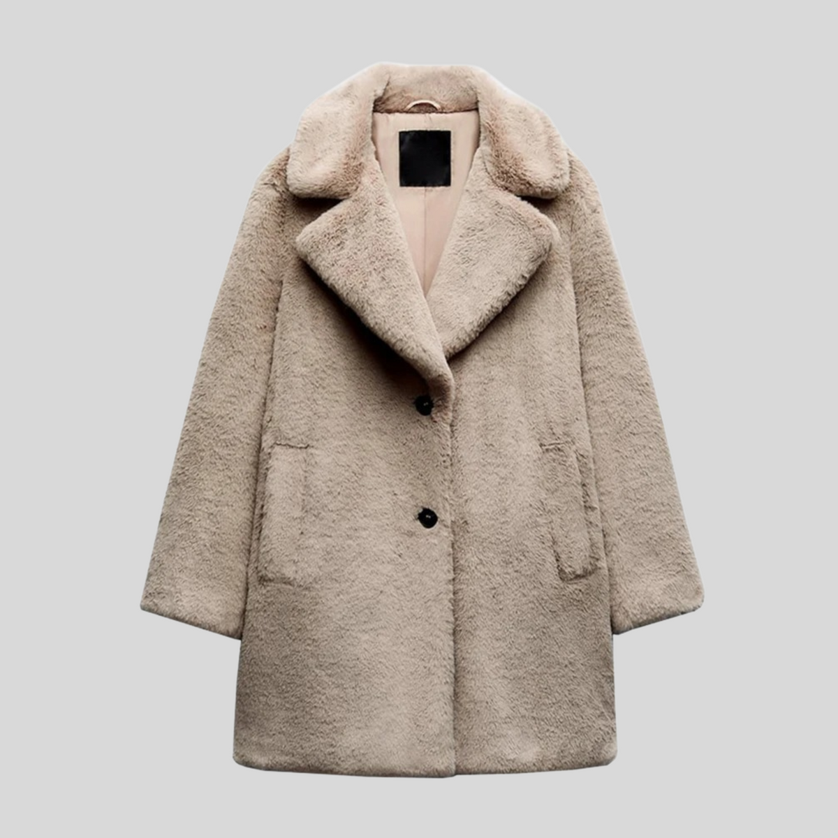 Ingrid | Manteau Teddy Oversize Femme - Image 2