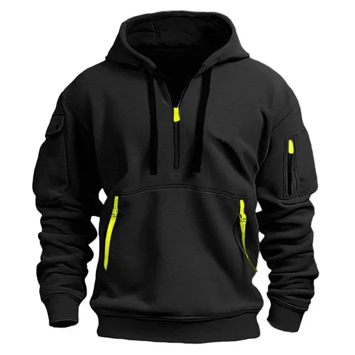 Côme | Pull à Capuche Homme Demi-Zip - Image 4