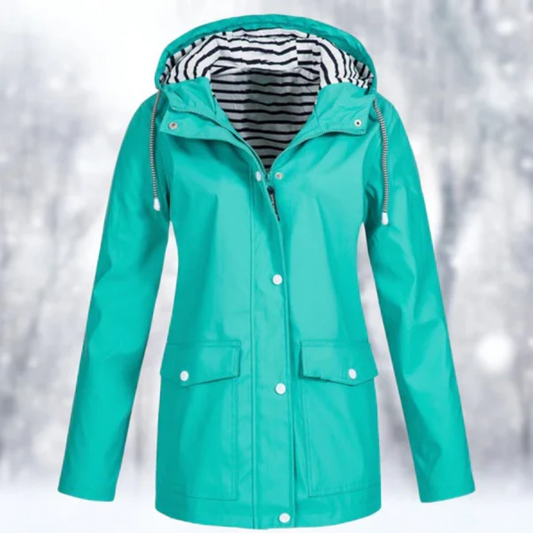 Maéva | Imperméable à Capuche pour Femme - Image 2