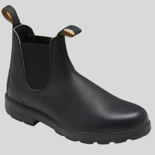 Herrestøvler i slip-on-design med skaft