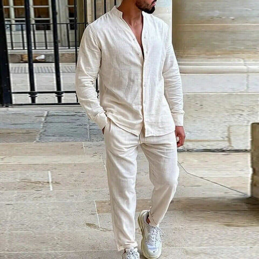 Vadim | Ensemble chemise et pantalon à manches longues pour hommes - Image 2