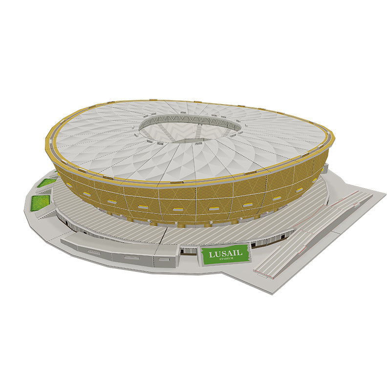 Lindegade | 3D Puslespil Fodboldstadion