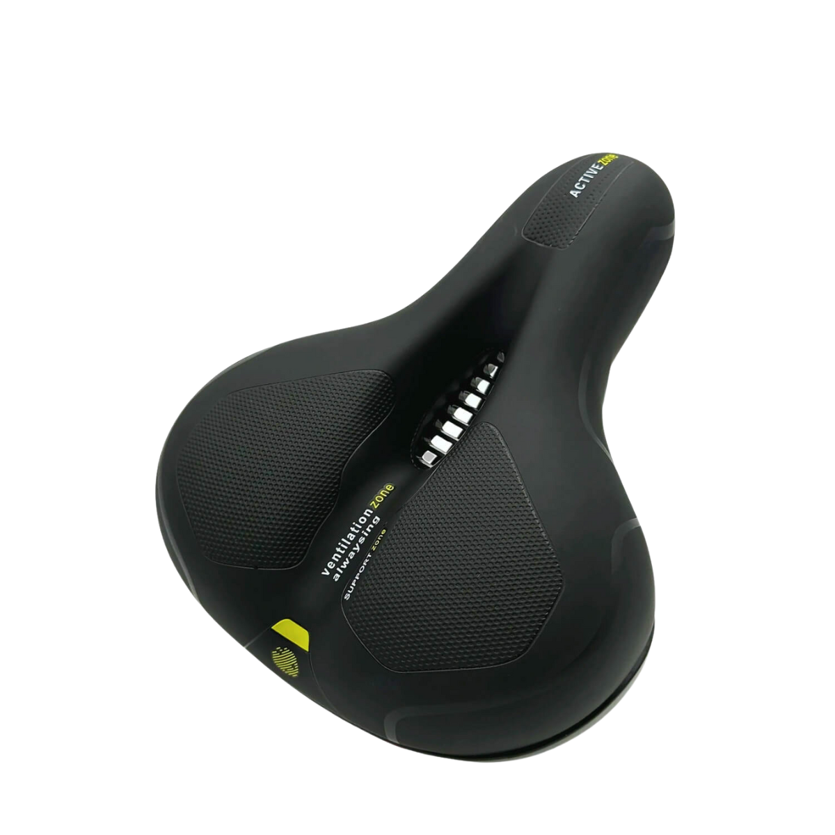 Lindegade | CloudComfort Pro Cykelsæde | Trykaflastende Memory Foam | Sort