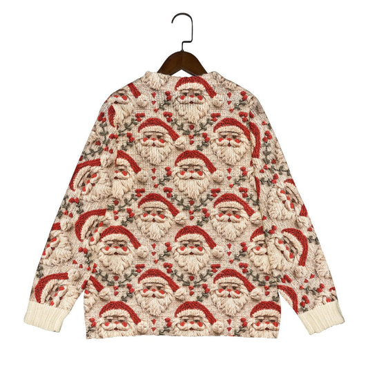 Strikket damecardigan – grim julesweater