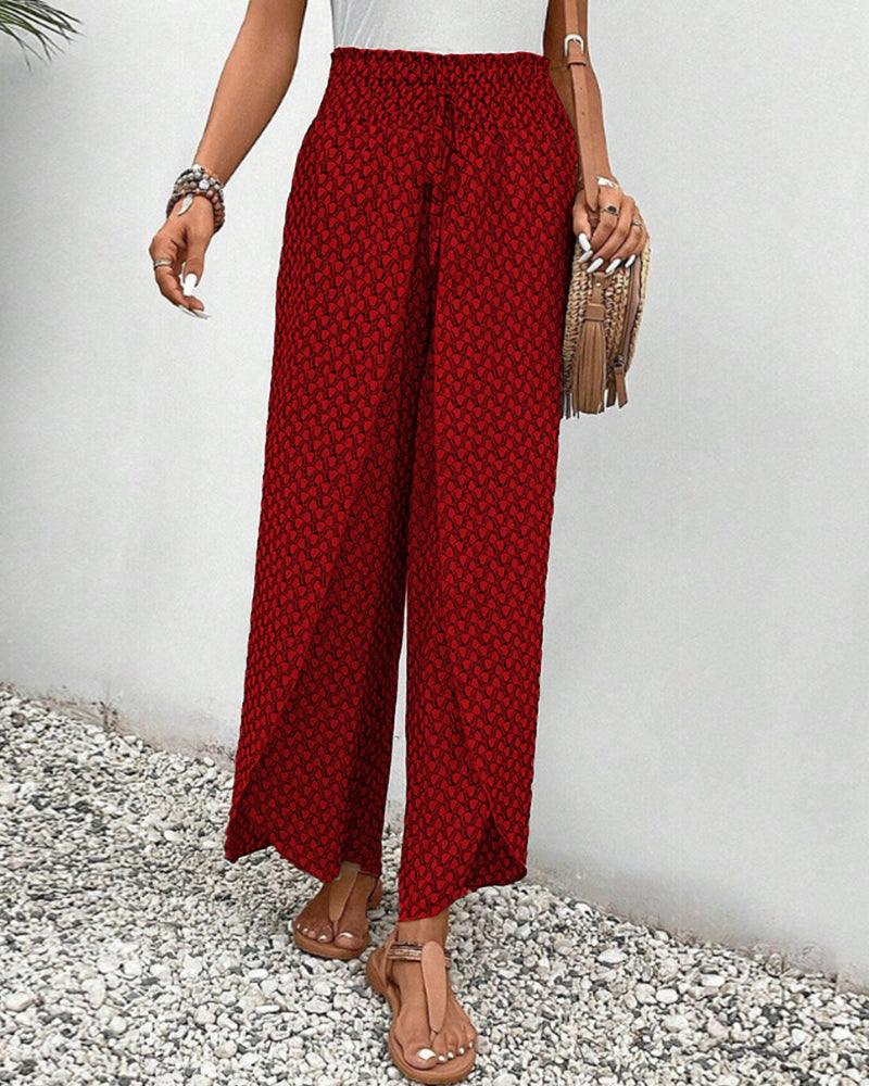 Gisèle | Pantalon léger, fluide et décontracté avec taille élastique - Image 6