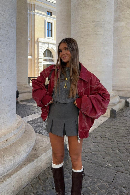Yvonne | Veste Bomber Oversize Femme - Image 2