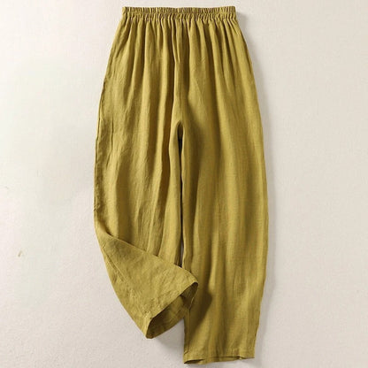 Pascale | Pantalon en lin Sofia - Confortable et élégant - Image 2
