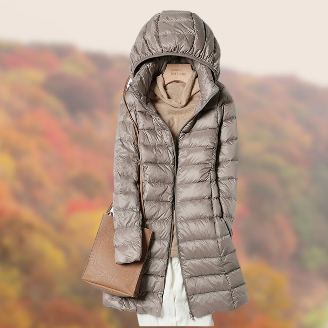 Alba | Manteau d'hiver léger à capuche pour femme - Image 3