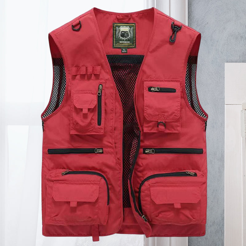 Julio | Gilet Cargo Multipoches pour Homme - Image 5