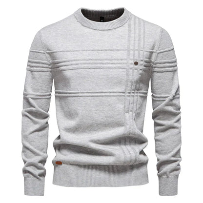 Loucas | Pull décontracté homme à col rond - Image 1