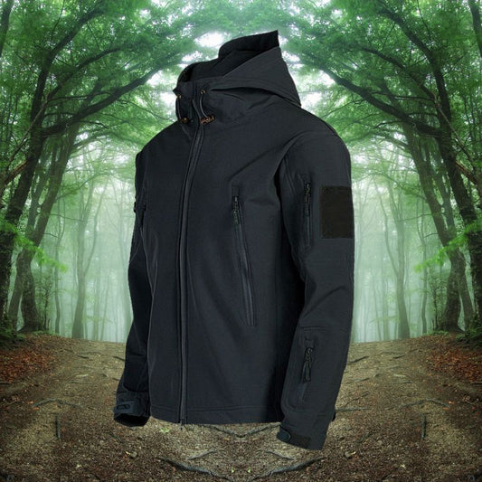 Serge | Veste Tactique à Capuche pour Homme - Image 1