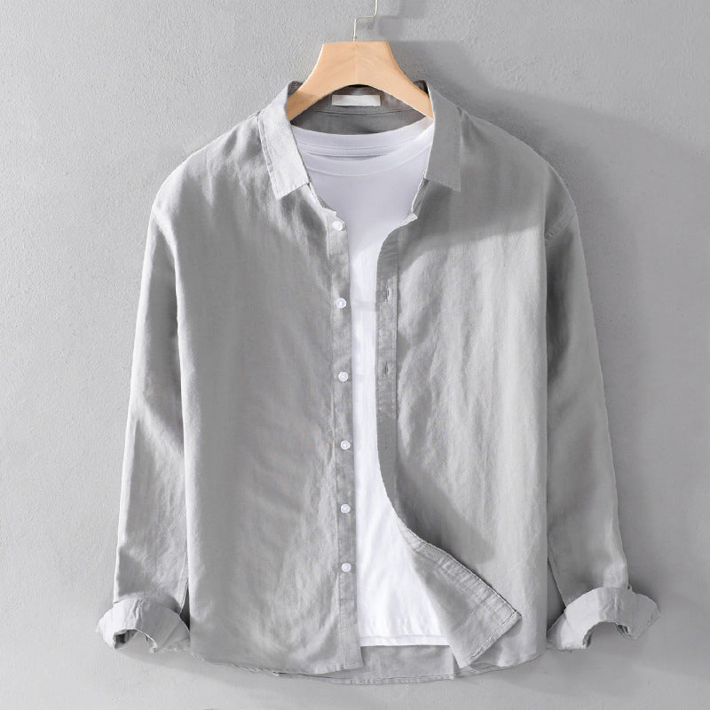 Alexandre | Chemise en lin de qualité supérieure pour toutes les saisons - Image 5