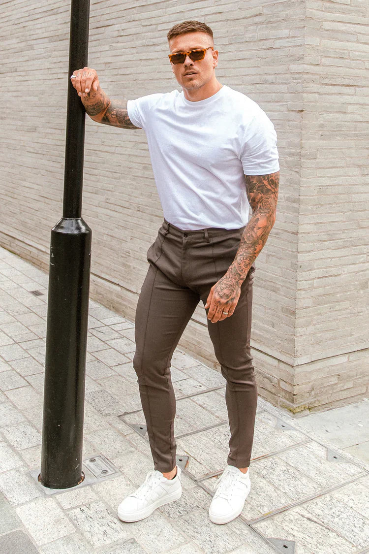 Marc | Pantalon long slim élégant pour hommes - Image 8