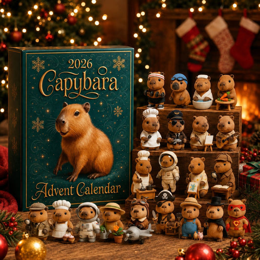 2026 Capybara-julekalender – 24 dages festlig nedtælling med overraskelser