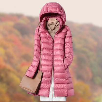 Alba | Manteau d'hiver léger à capuche pour femme - Image 4