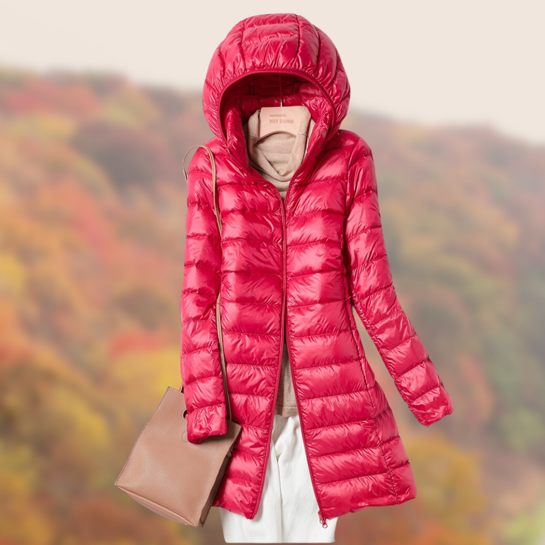 Alba | Manteau d'hiver léger à capuche pour femme - Image 5