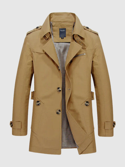 Serge | Trench-coat croisé pour homme - Image 2