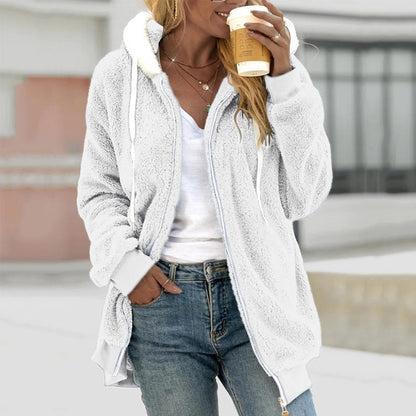 Axelle | Veste à Capuche Zippée Femme - Image 4