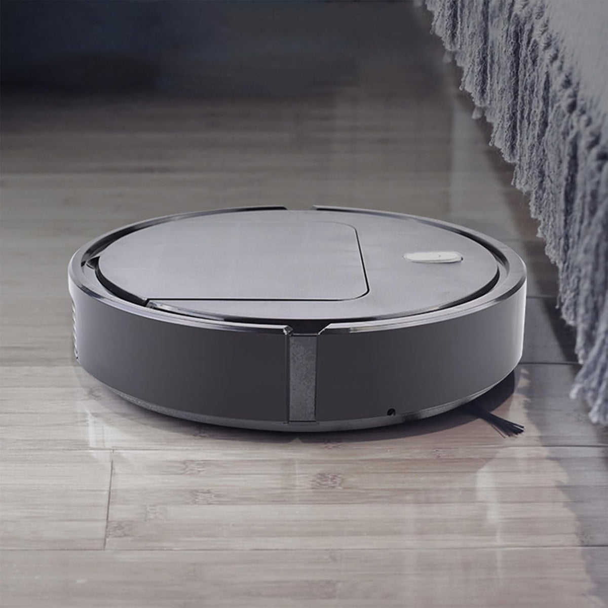 3-i-1 Rengøringsrobot med Mopping, Støvsugning og Fejning – Kompakt Rengøringsrobot til Hjemmet