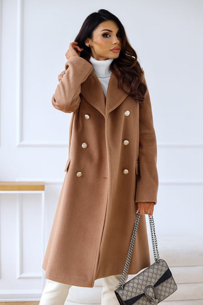 Marianne | Manteau Long Croisé Femme - Image 7