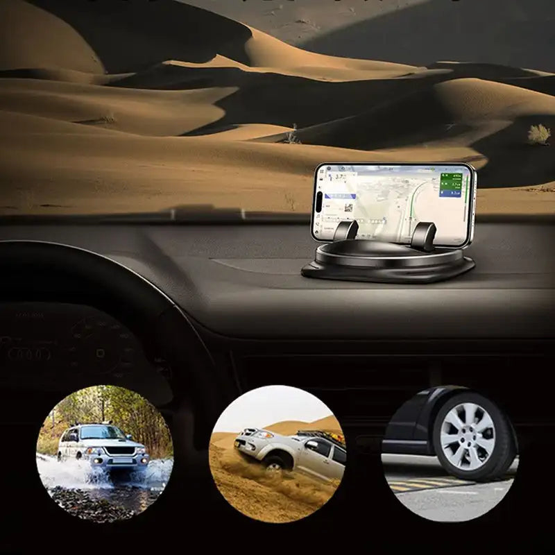 360° RotateX | Rotérbar Telefonholder til Bilen