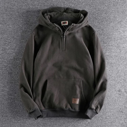 Xav | Veste Homme à Capuche et Demi-Zip - Image 5