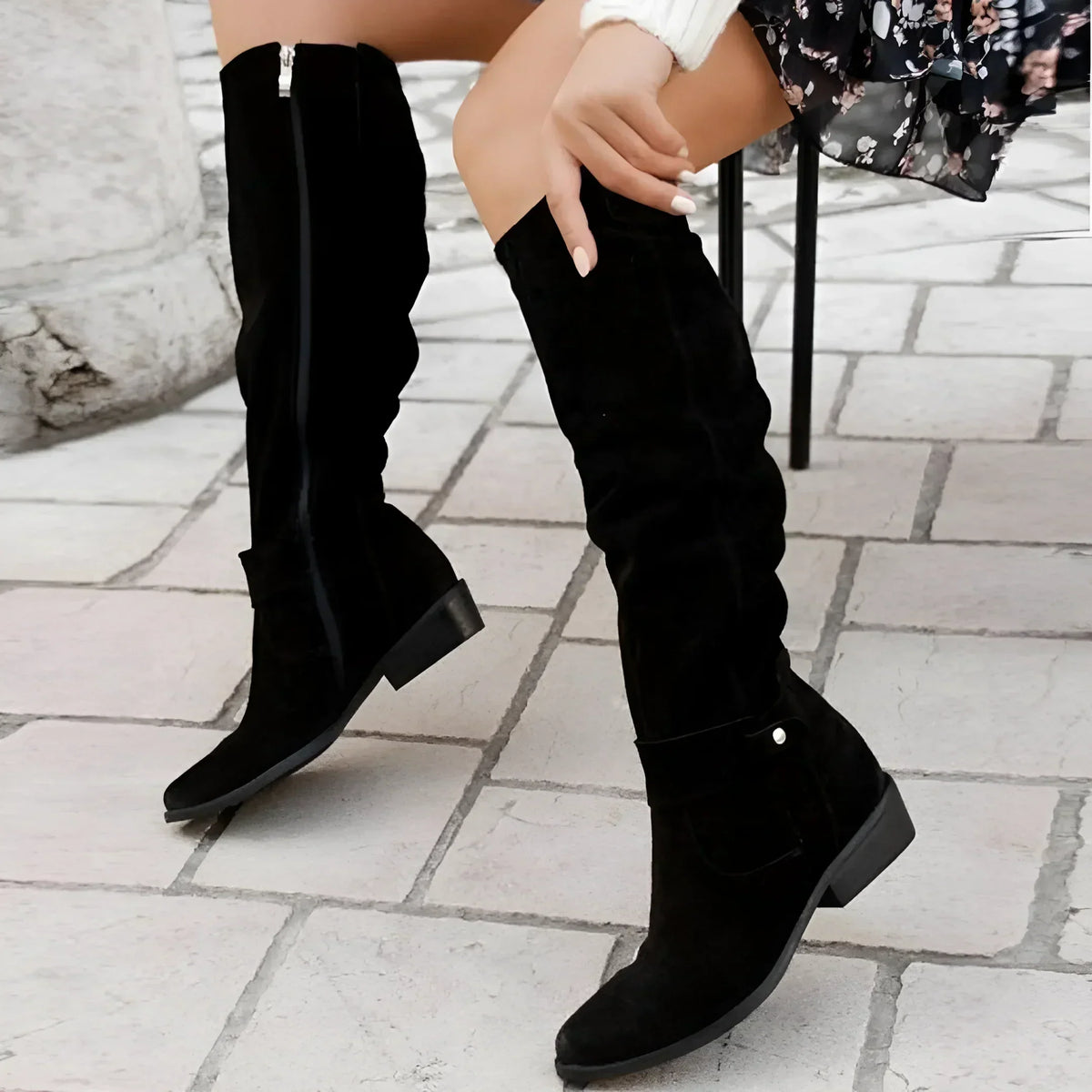Joyce | Bottes hautes slouch pour femmes - Image 4