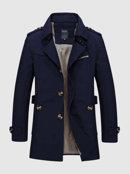 Serge | Trench-coat croisé pour homme - Image 4