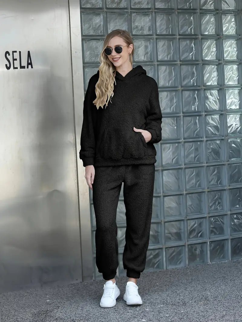 Savannah | Ensemble de détente pour femme - Hoodie coupe décontractée - Image 2