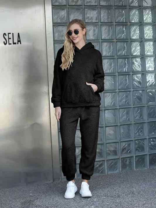 Savannah | Ensemble de détente pour femme - Hoodie coupe décontractée - Image 2