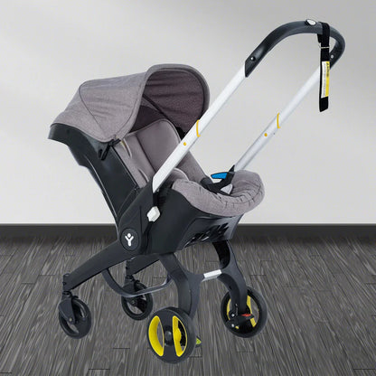 4-i-1 Baby Klapvogn & Bilstol Rejse System