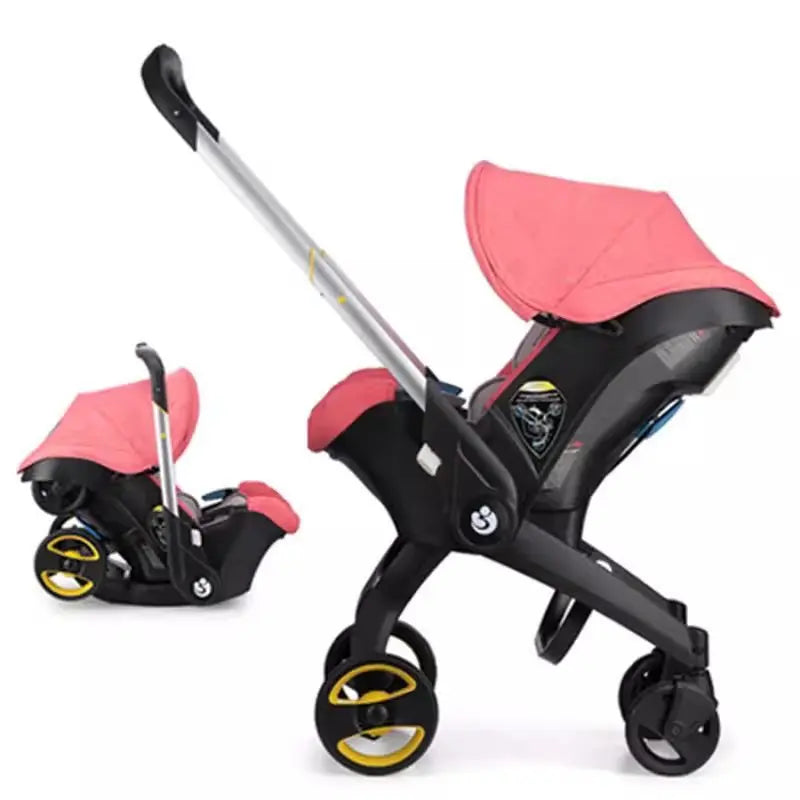 4-i-1 Baby Klapvogn & Bilstol Rejse System