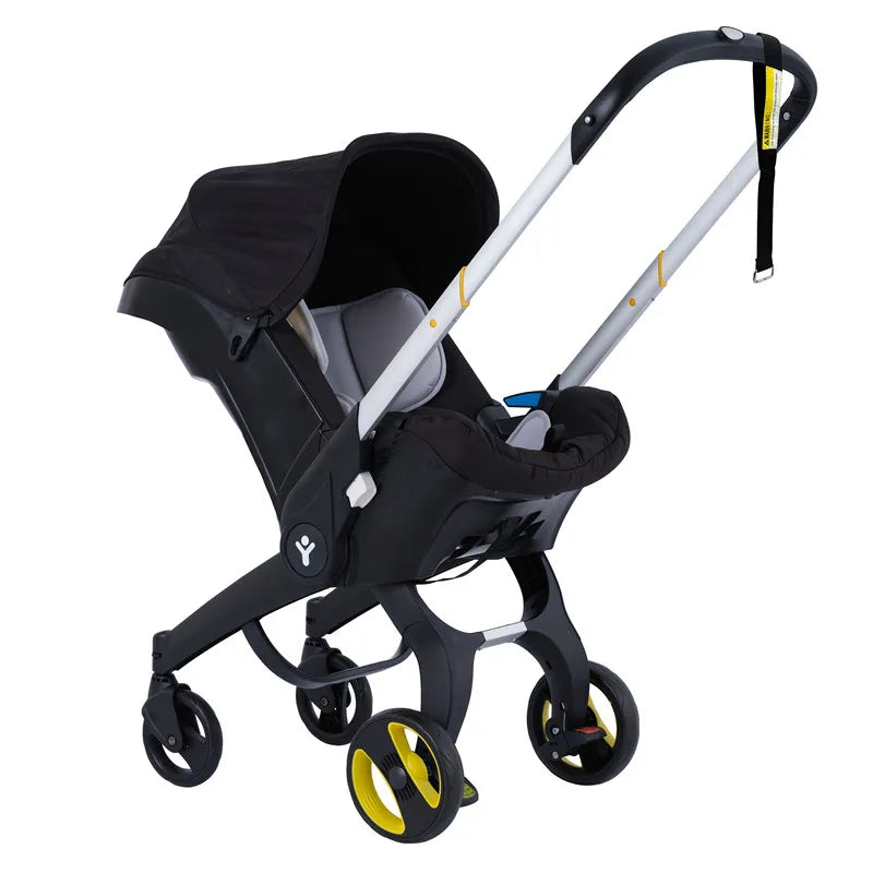 4-i-1 Baby Klapvogn & Bilstol Rejse System