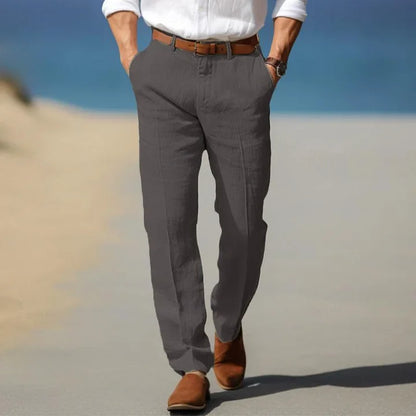 Odilon | Pantalon d'été en lin confortable pour hommes - Image 6