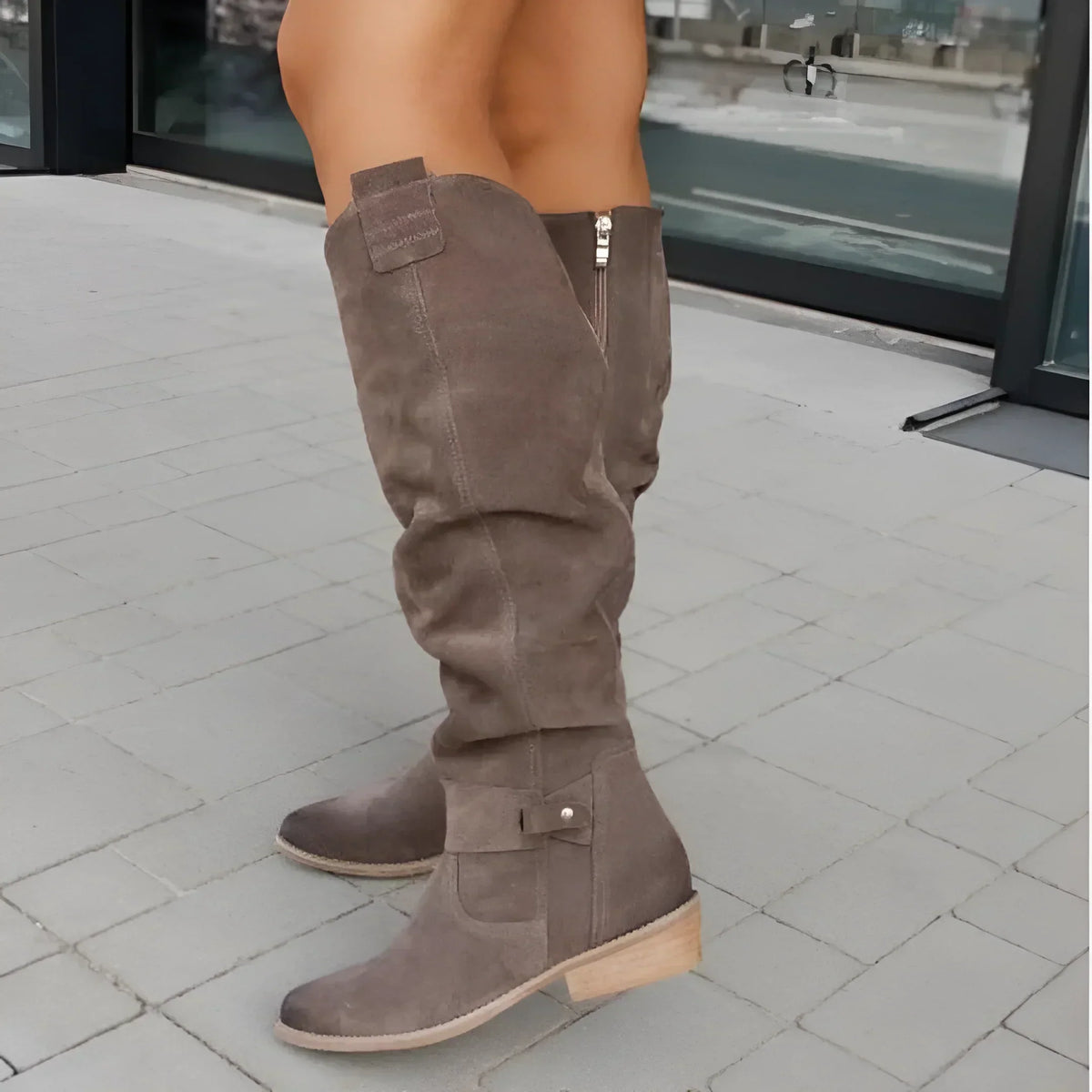 Joyce | Bottes hautes slouch pour femmes - Image 3
