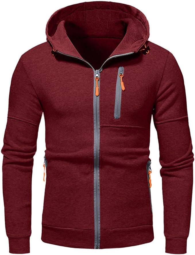 Erwan | Sweat à Capuche Zippé Ajusté Homme - Image 5