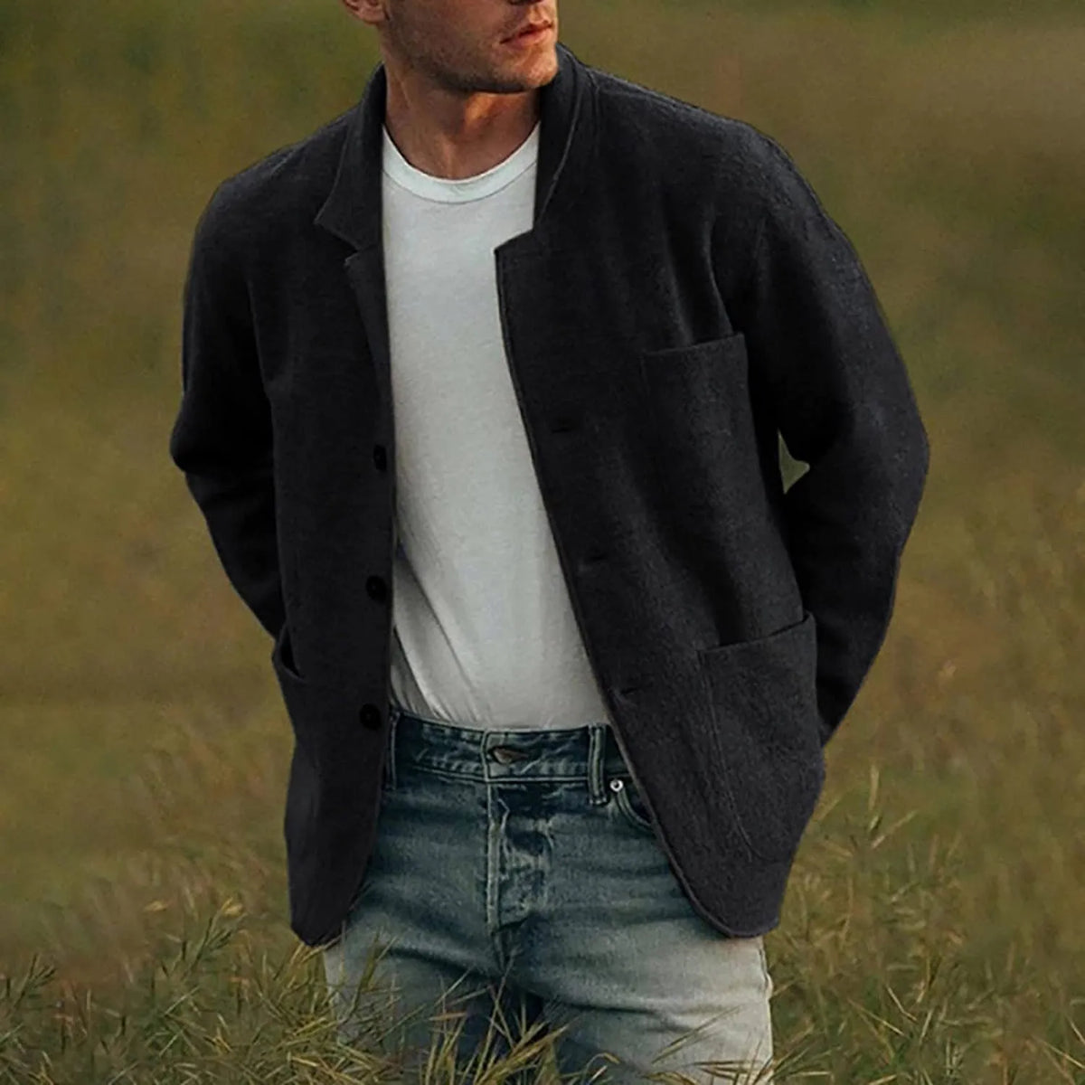 Kylian | Blazer élégant à poches pour hommes - Image 17