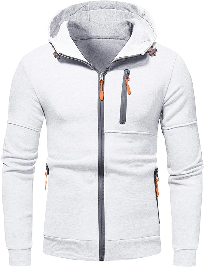 Erwan | Sweat à Capuche Zippé Ajusté Homme - Image 4