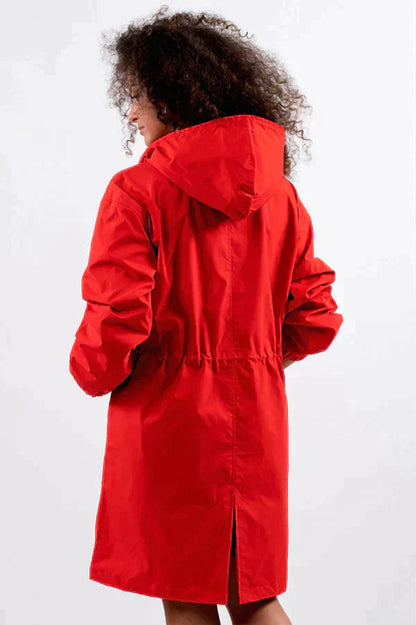 Maéva | Manteau mi-long à capuche pour femme - Image 3