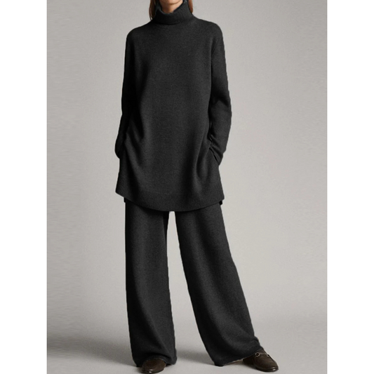 Clara | Ensemble Pull Col Roulé Femme - Image 1