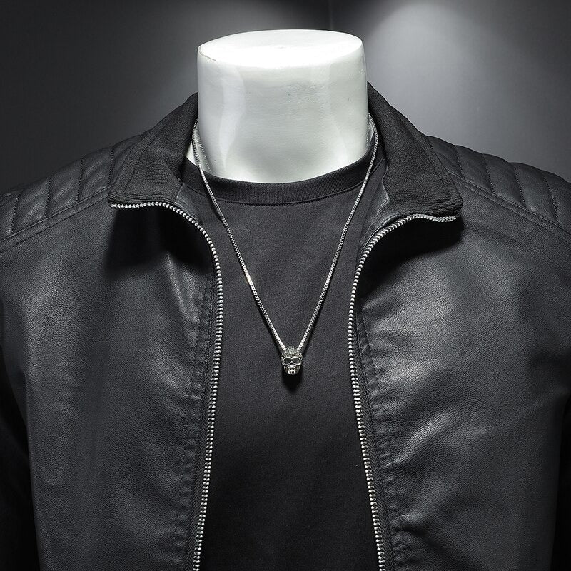 Julio | Veste de motard ajustée pour homme - Image 5