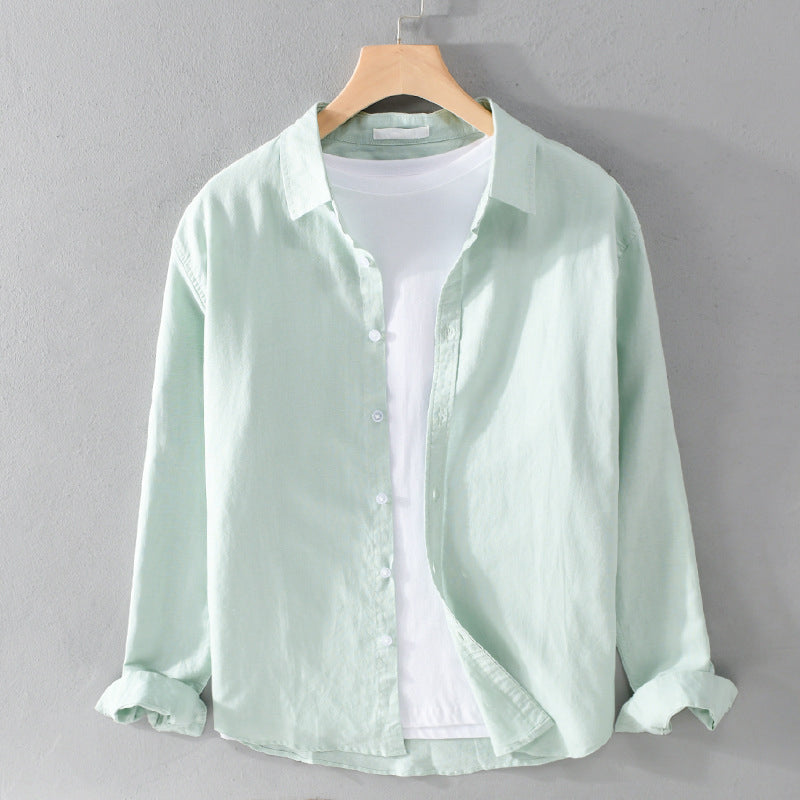 Alexandre | Chemise en lin de qualité supérieure pour toutes les saisons - Image 4
