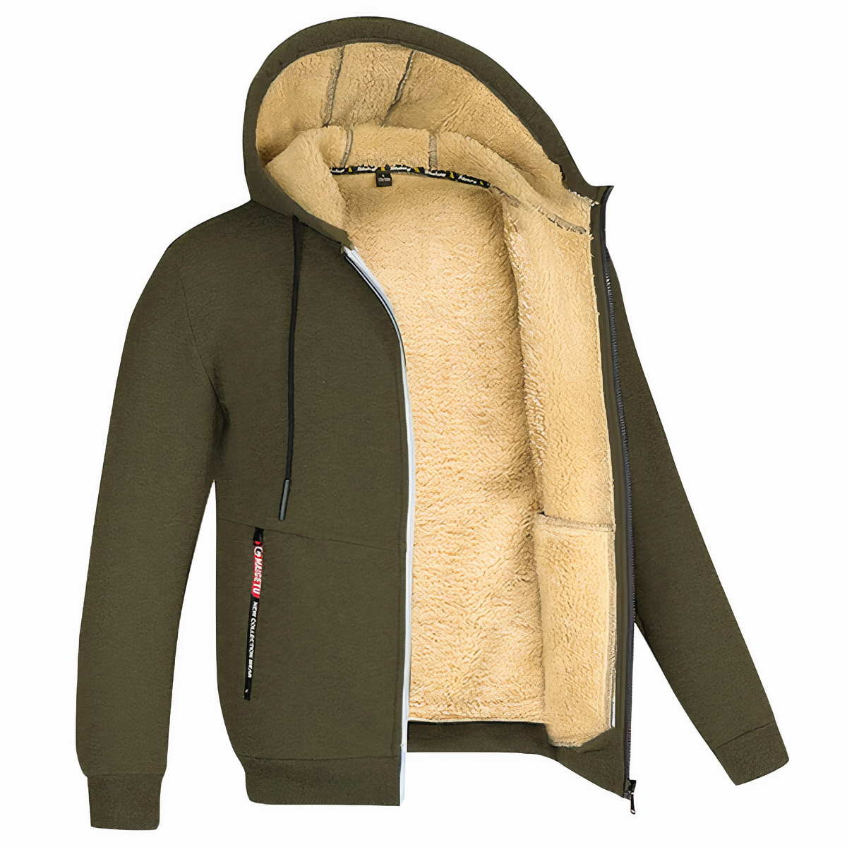 Rodolphe | Veste Zippée à Capuche pour Homme - Image 2